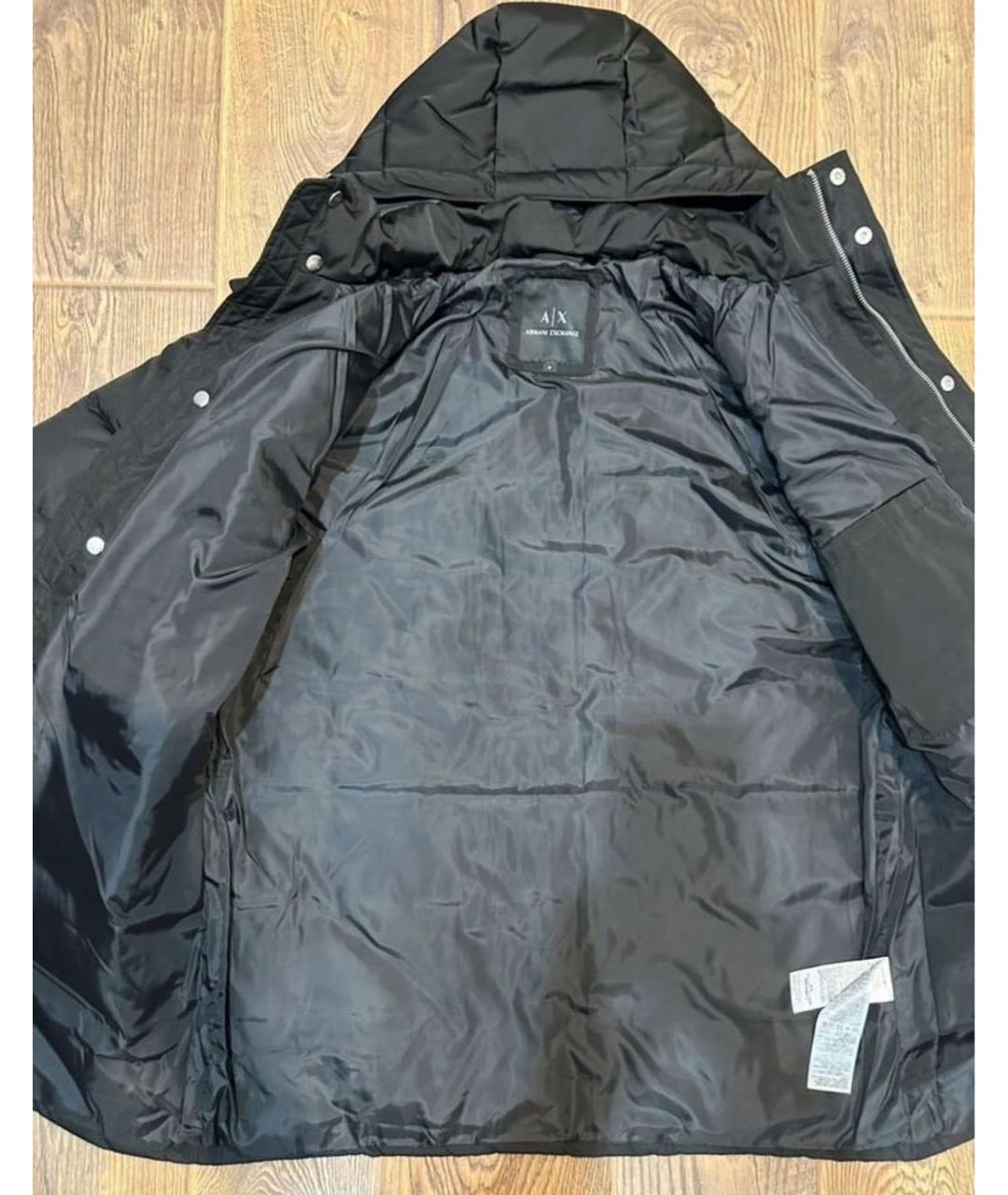 ARMANI EXCHANGE Черная полиэстеровая куртка, фото 6