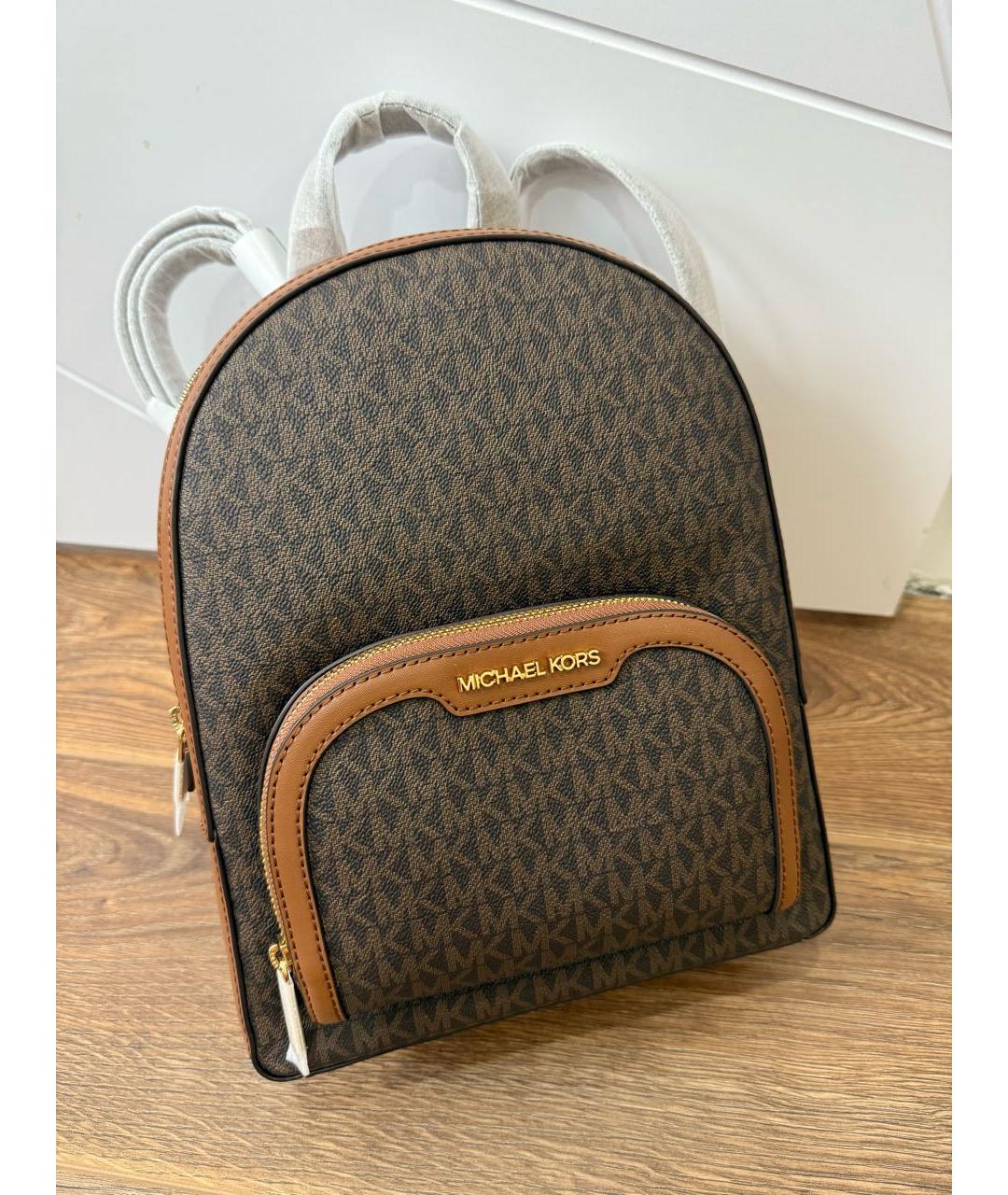 MICHAEL KORS Коричневый рюкзак, фото 8