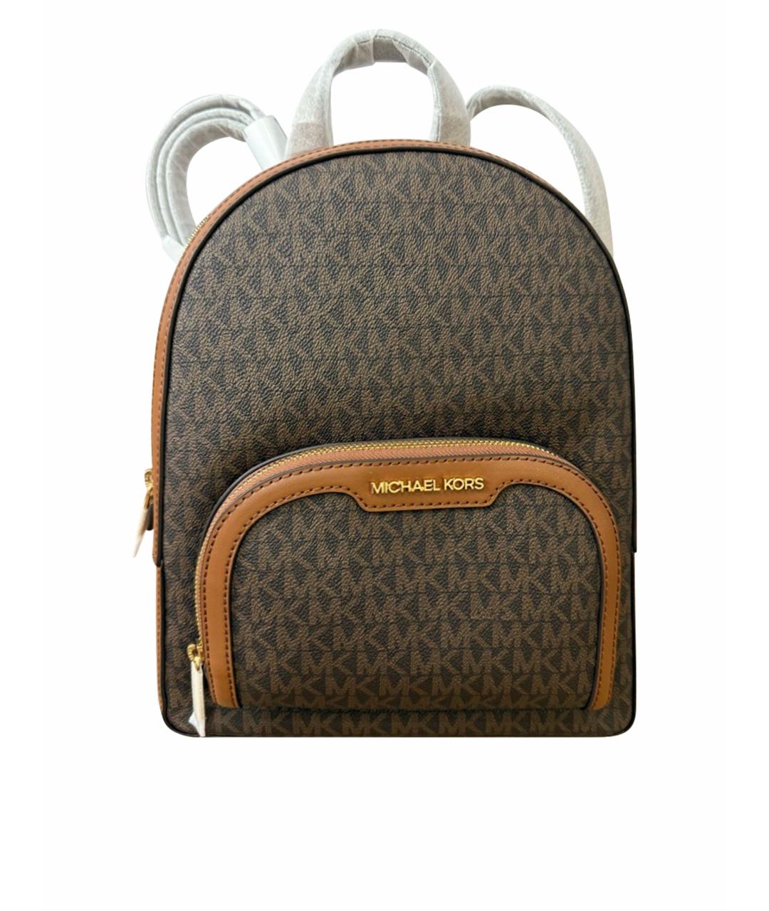 MICHAEL KORS Коричневый рюкзак, фото 1