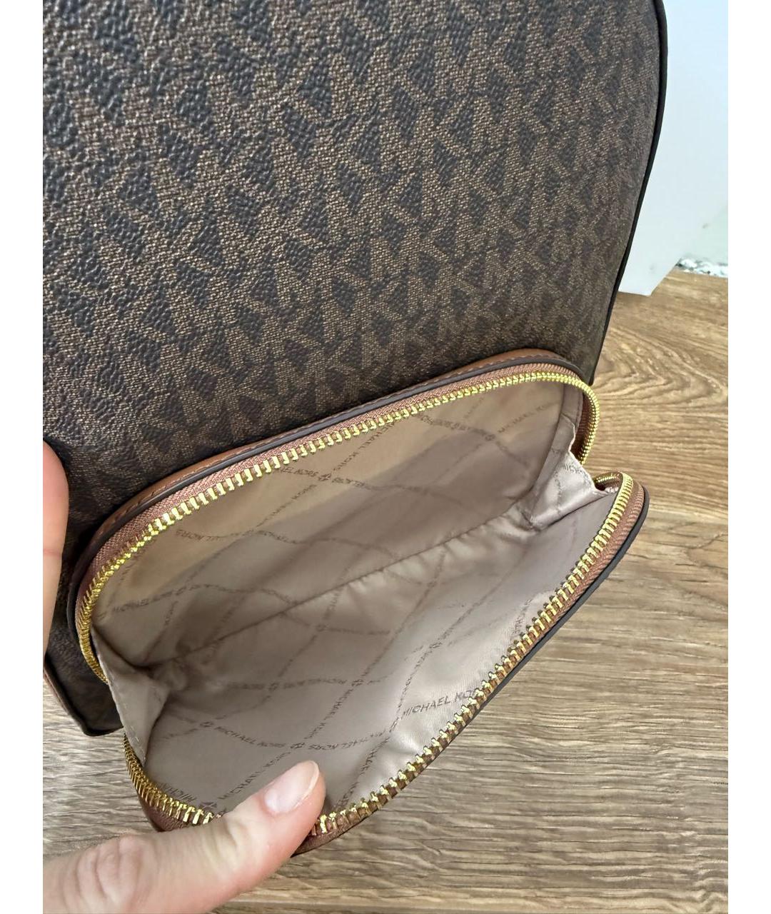 MICHAEL KORS Коричневый рюкзак, фото 7