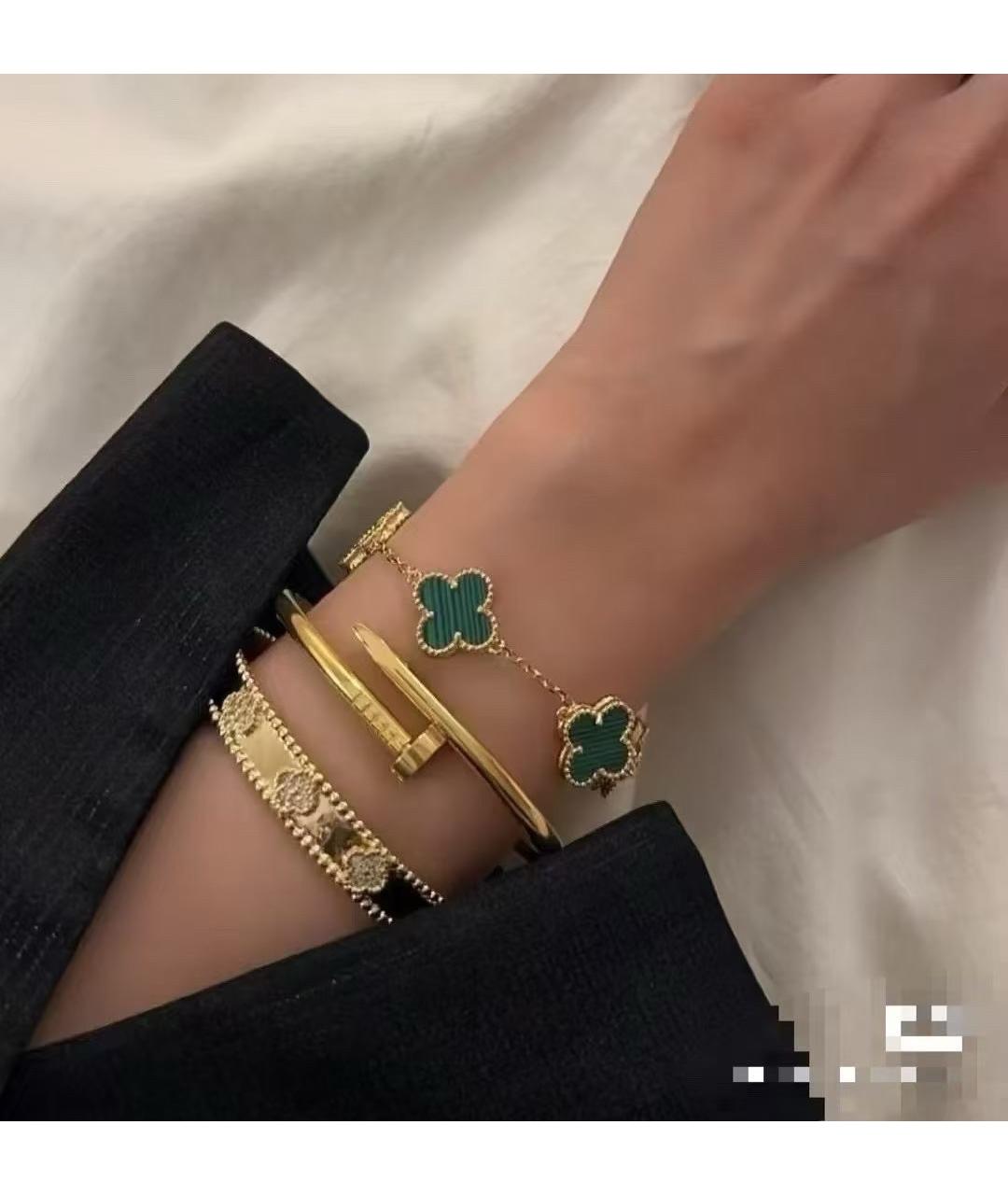 VAN CLEEF & ARPELS Золотой браслет из розового золота, фото 8