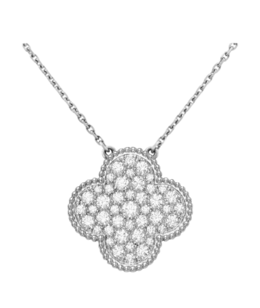 VAN CLEEF & ARPELS Серебряное колье из белого золота, фото 1