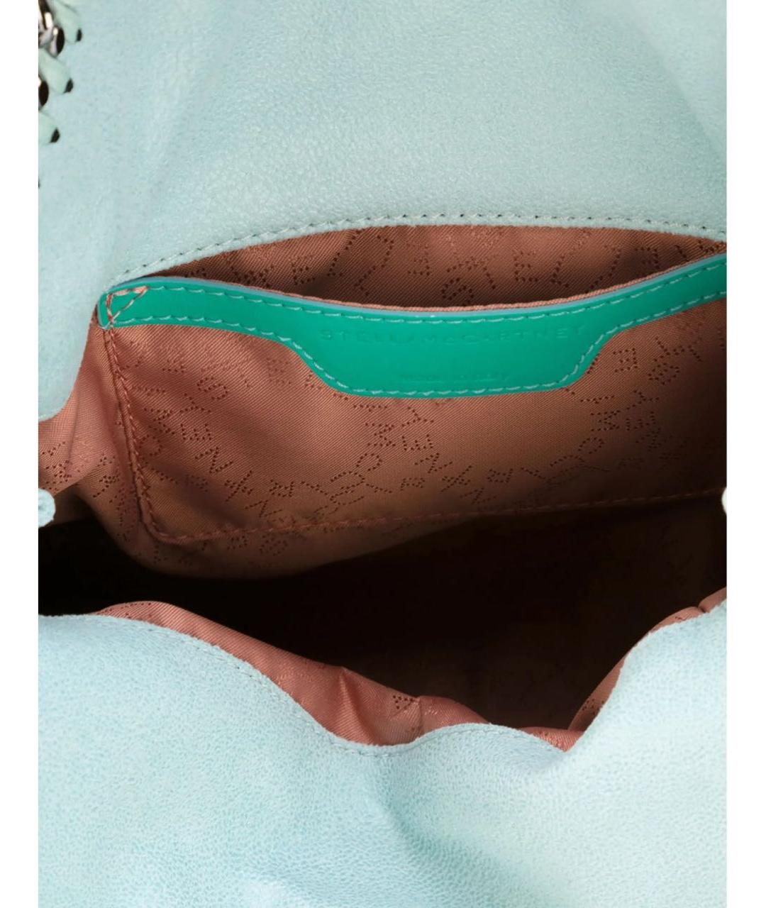 STELLA MCCARTNEY Бирюзовая сумка через плечо, фото 4