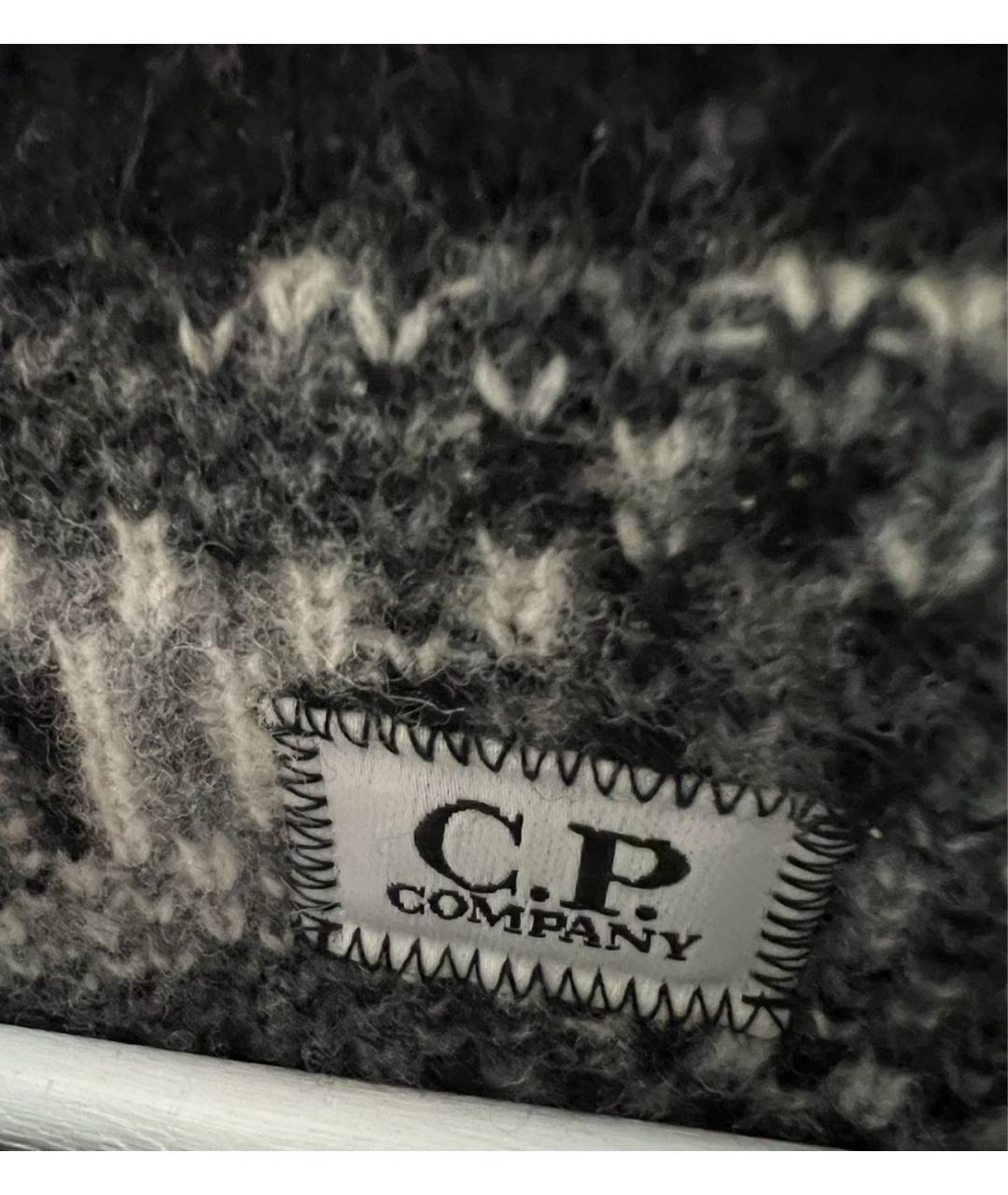 CP COMPANY Черный шерстяной джемпер / свитер, фото 7