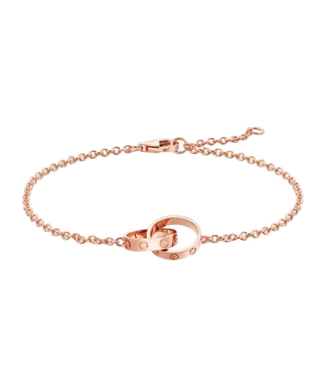 CARTIER Золотой браслет из розового золота, фото 1