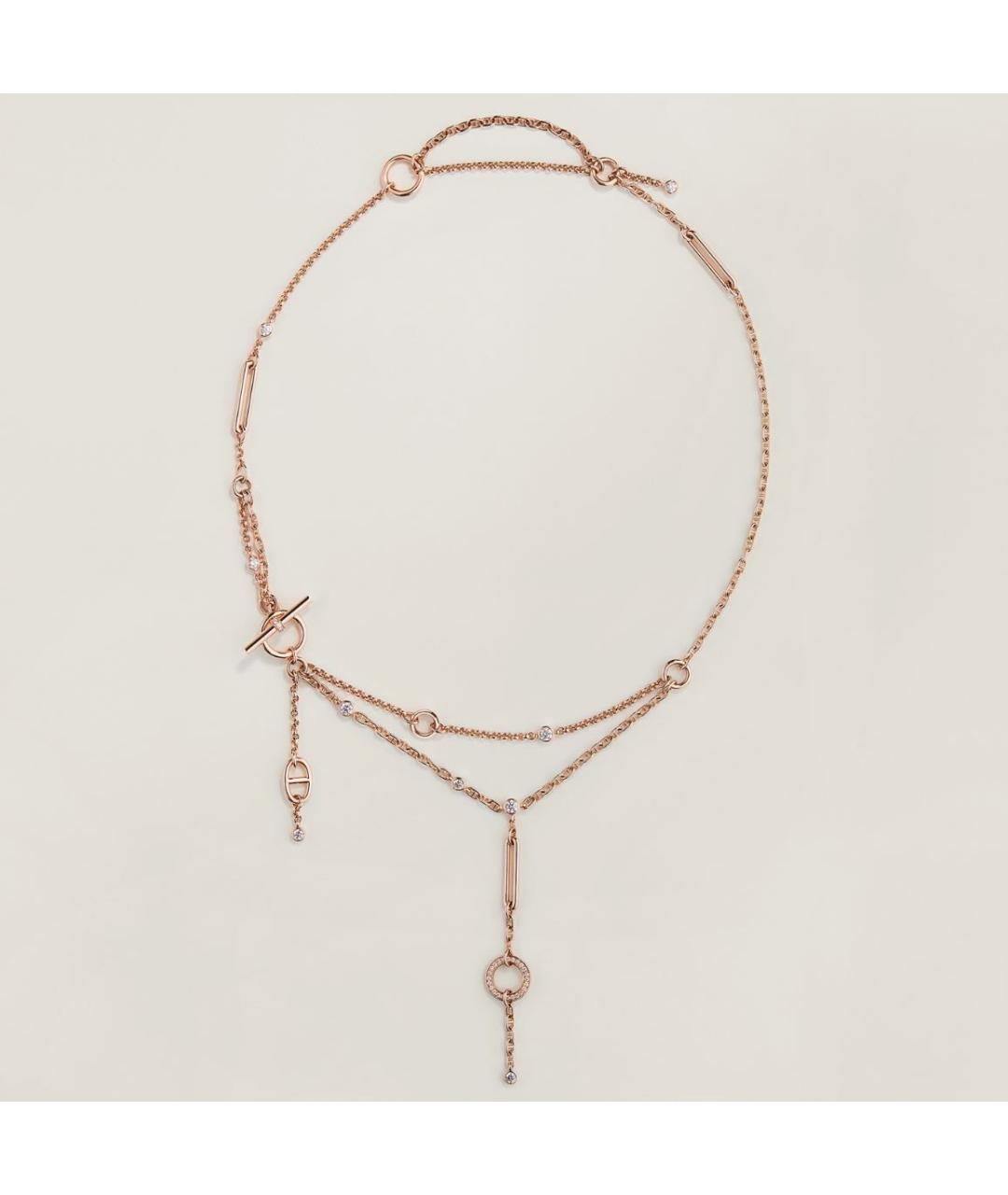 HERMES Подвеска из розового золота, фото 2