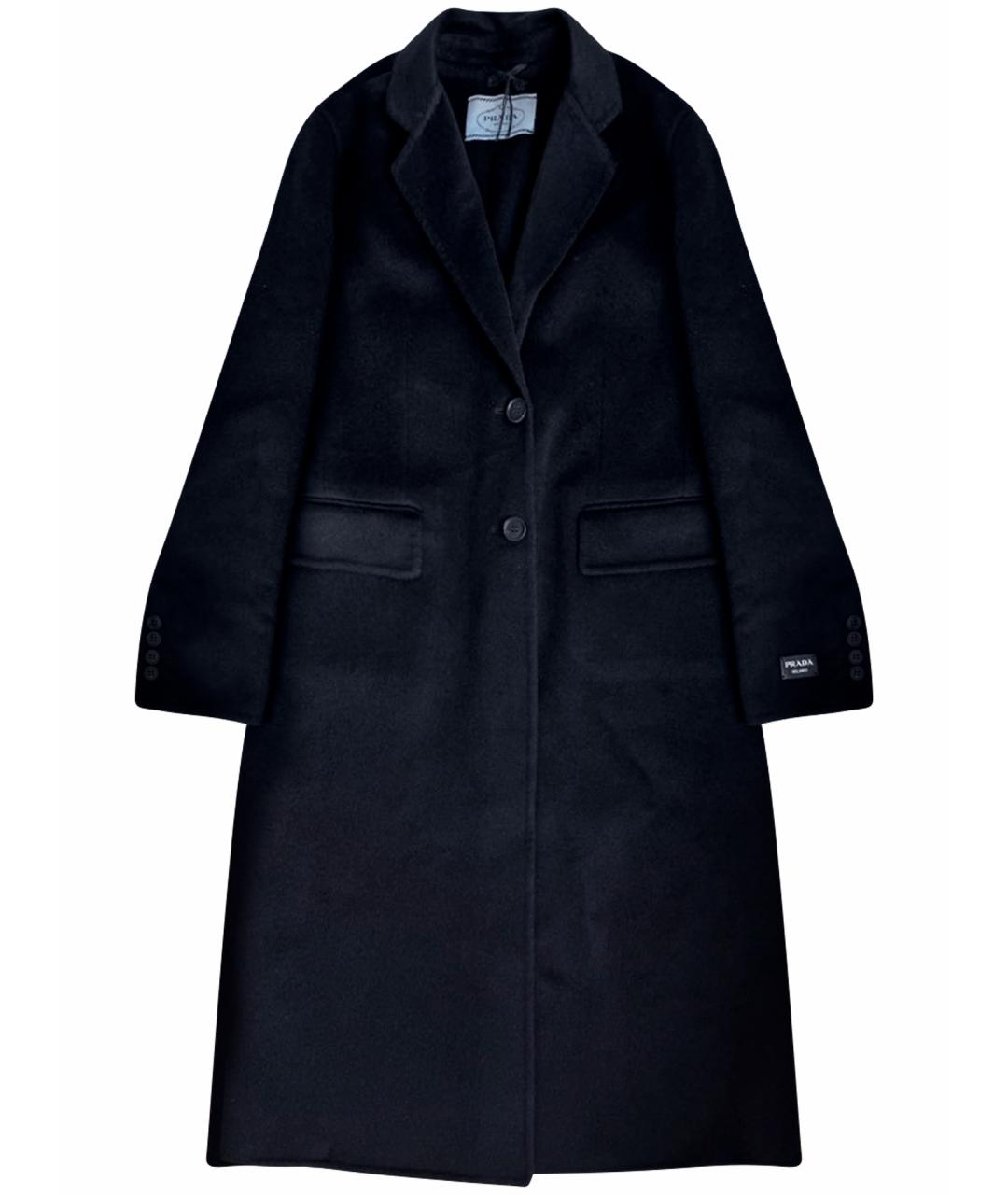 PRADA Черное пальто, фото 1