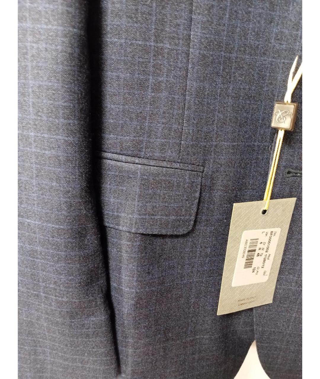 CANALI Антрацитовый классический костюм, фото 3