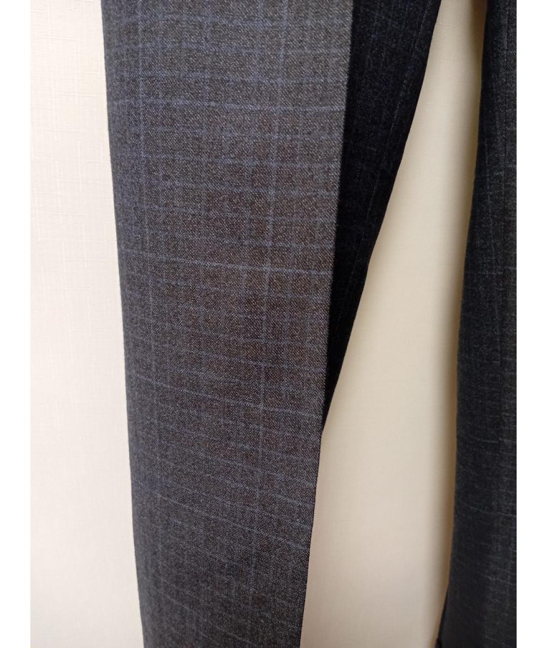 CANALI Антрацитовый классический костюм, фото 5