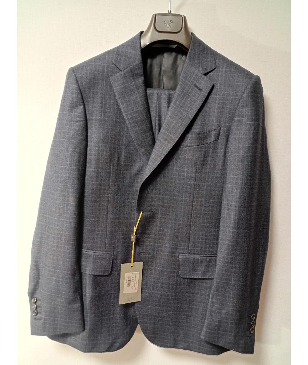 CANALI Антрацитовый классический костюм, фото 6