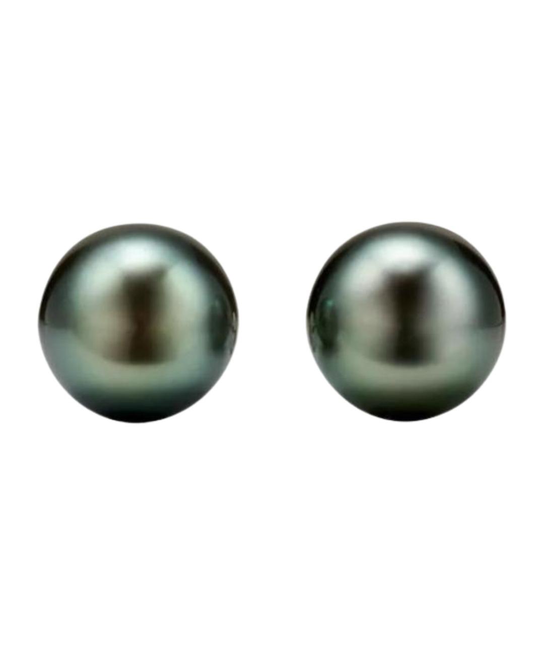 TIFFANY&CO Черные жемчужные серьги, фото 1