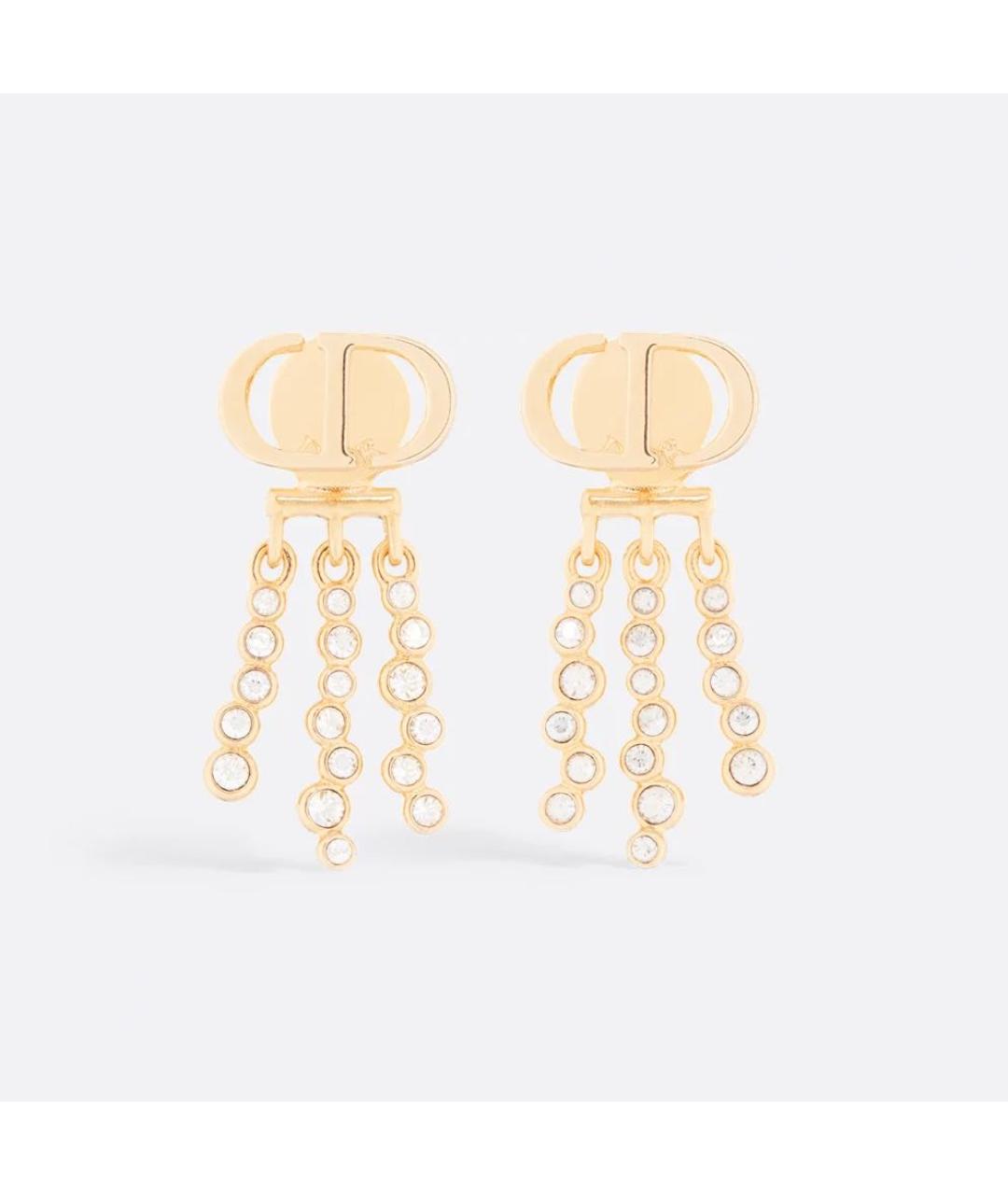 CHRISTIAN DIOR Золотые серьги, фото 4