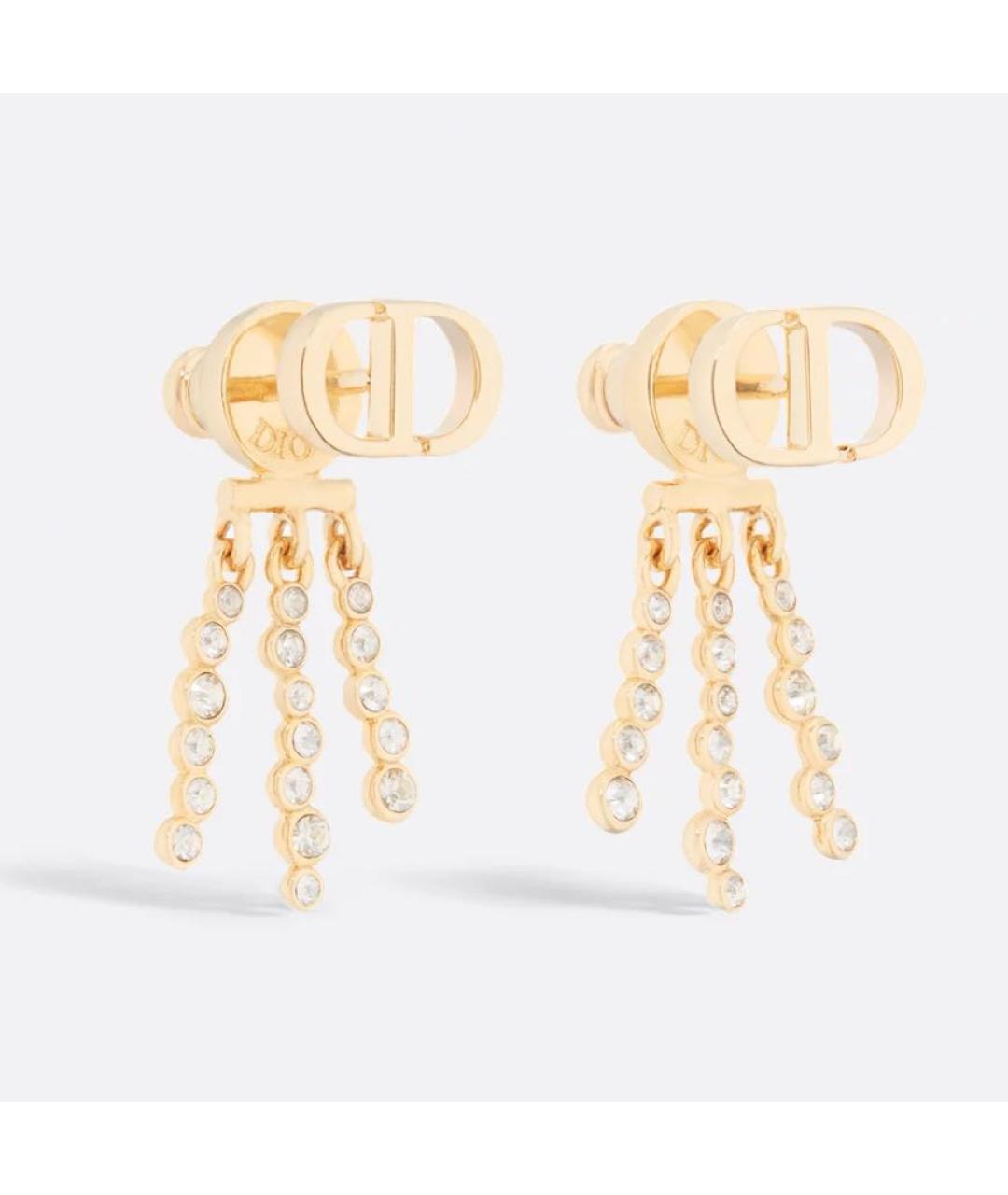 CHRISTIAN DIOR Золотые серьги, фото 3