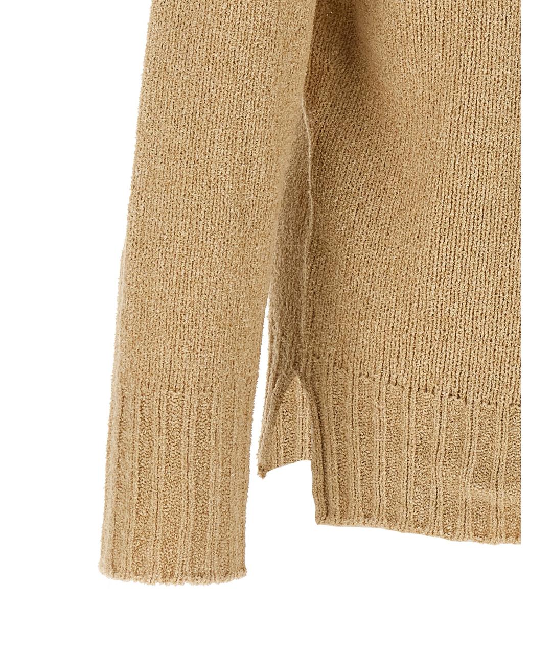 MA'RY'YA Бежевый хлопковый джемпер / свитер, фото 4