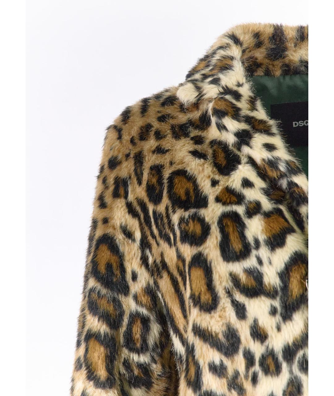 DSQUARED2 Коричневая шуба, фото 2