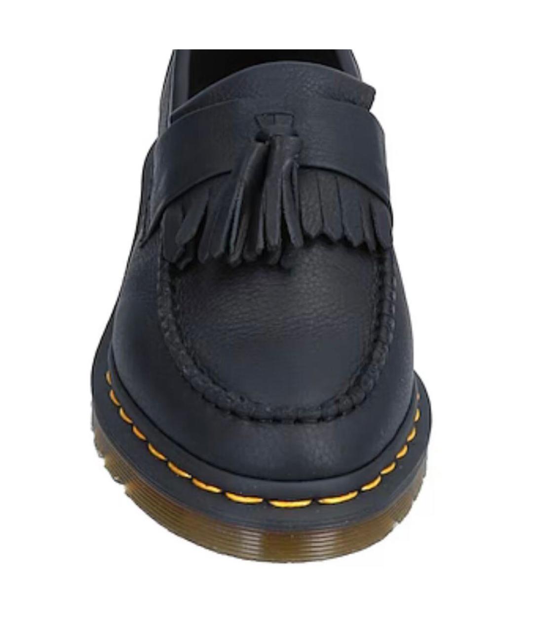 DR. MARTENS Черные кожаные лоферы, фото 2