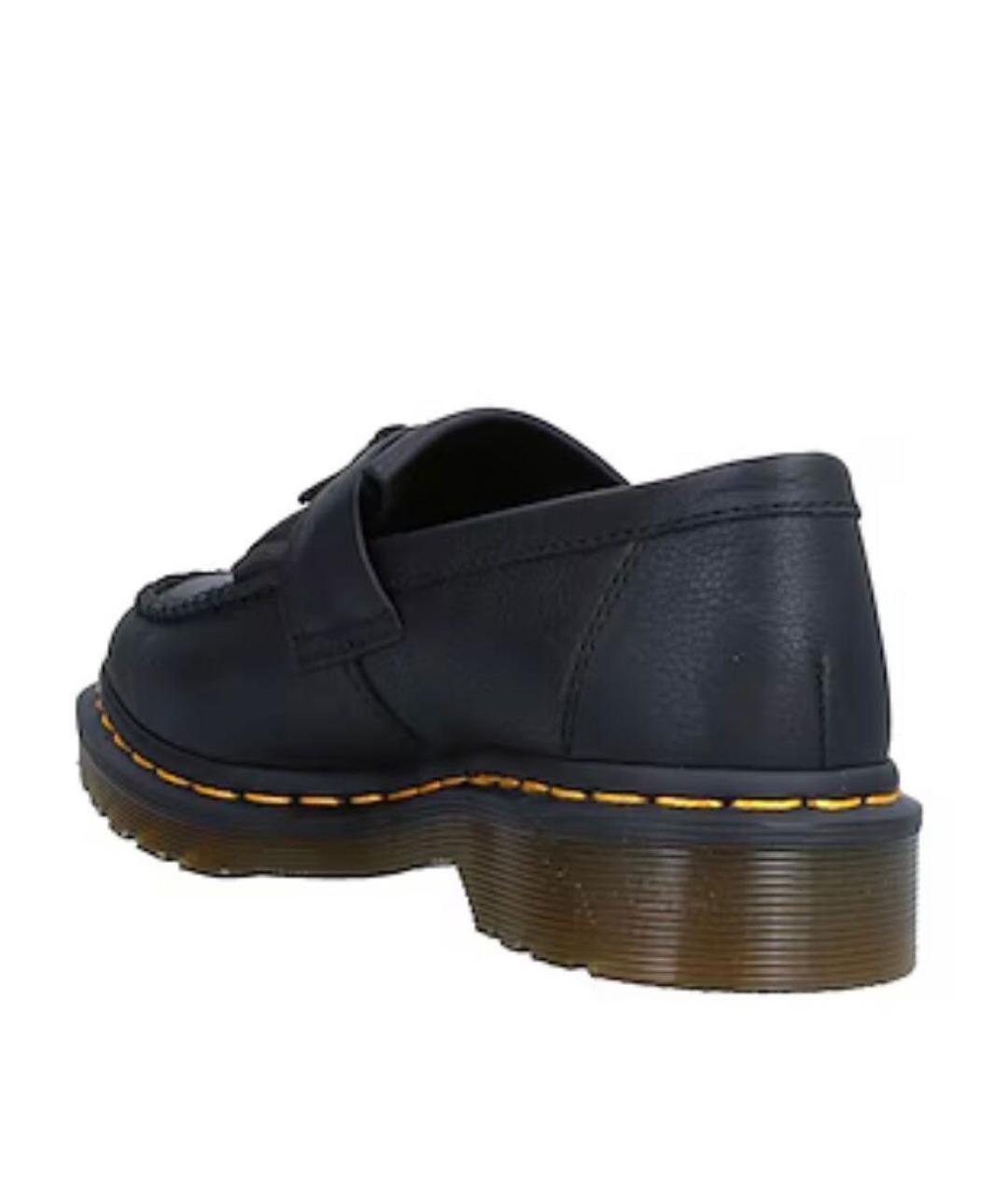 DR. MARTENS Черные кожаные лоферы, фото 4