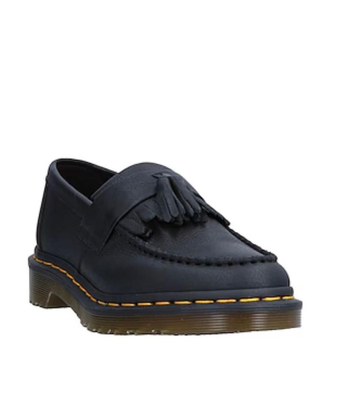 DR. MARTENS Черные кожаные лоферы, фото 3
