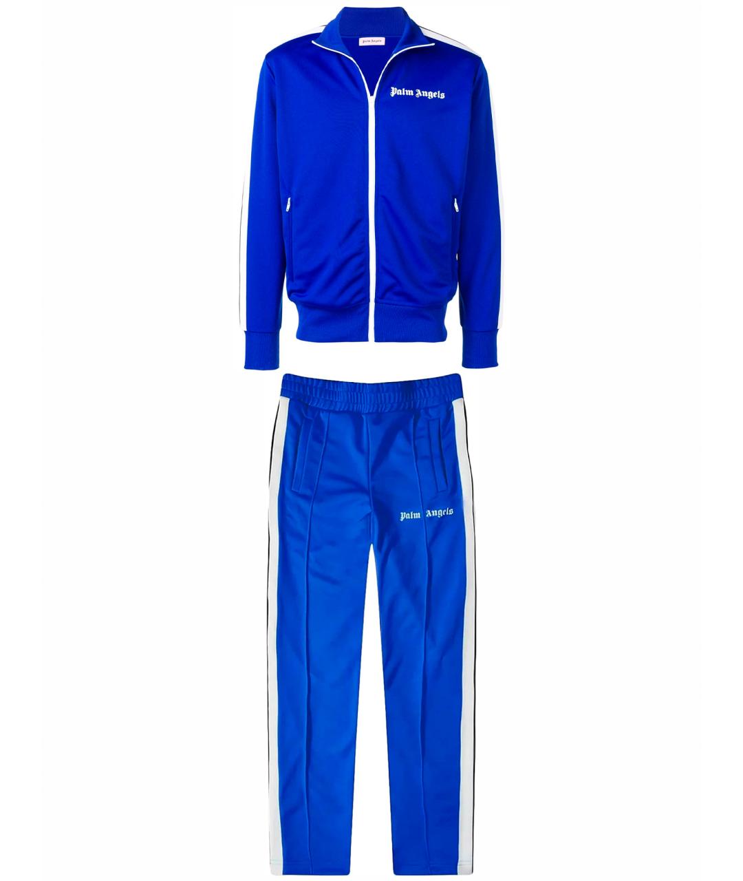 PALM ANGELS Синий полиэстеровый спортивный костюм, фото 1