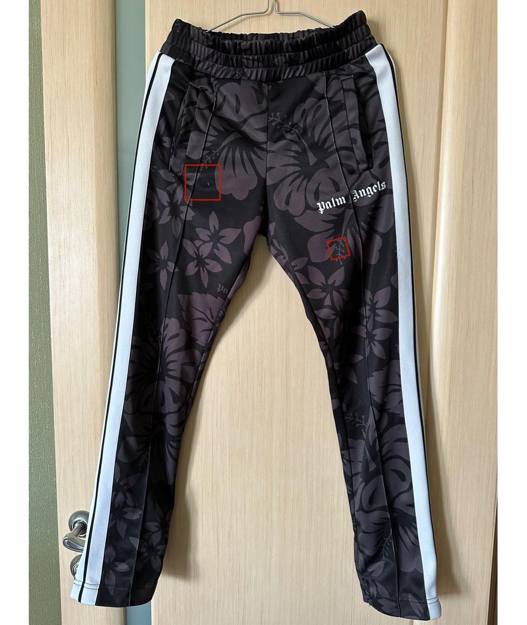 PALM ANGELS Антрацитовый полиэстеровый спортивный костюм, фото 6