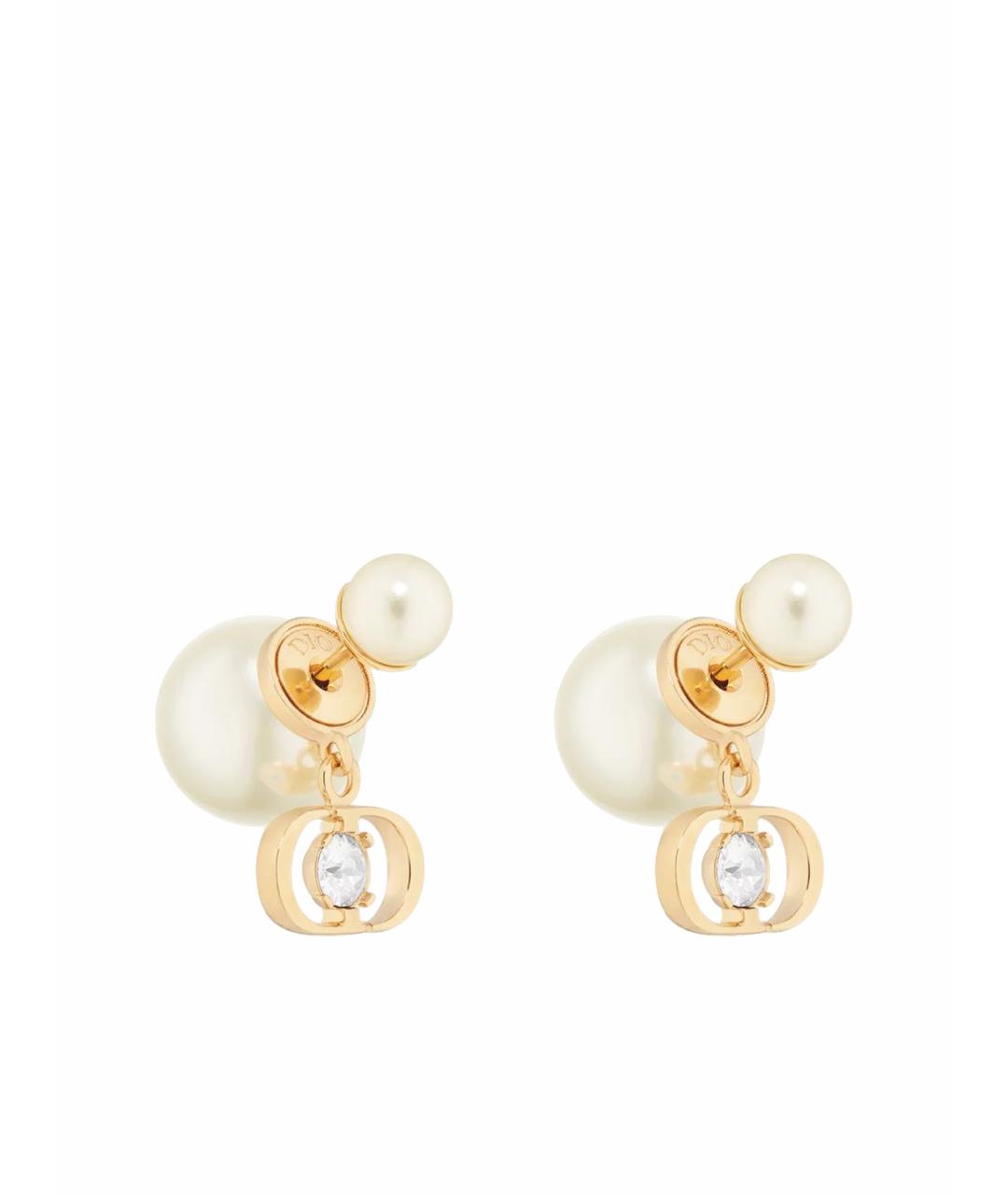 CHRISTIAN DIOR Золотые серьги, фото 1