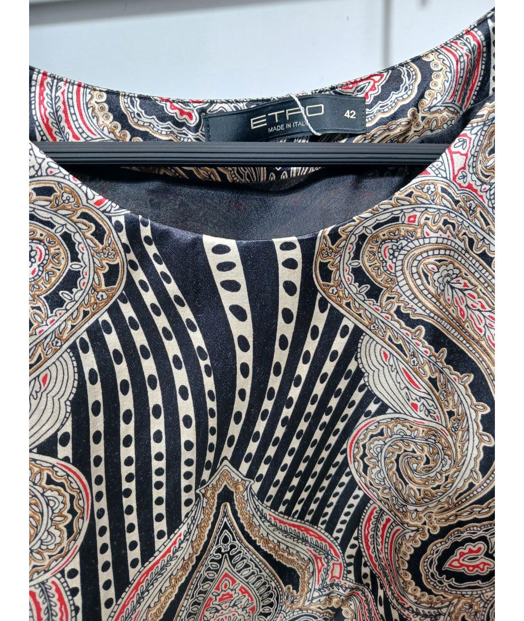 ETRO Серое шерстяное повседневное платье, фото 2