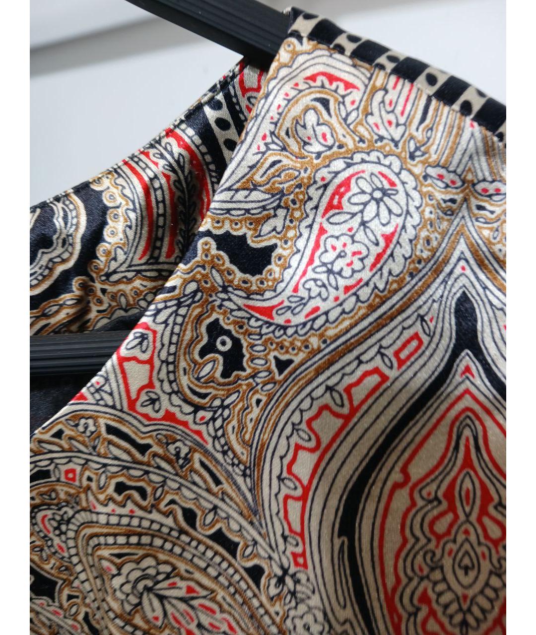 ETRO Серое шерстяное повседневное платье, фото 5
