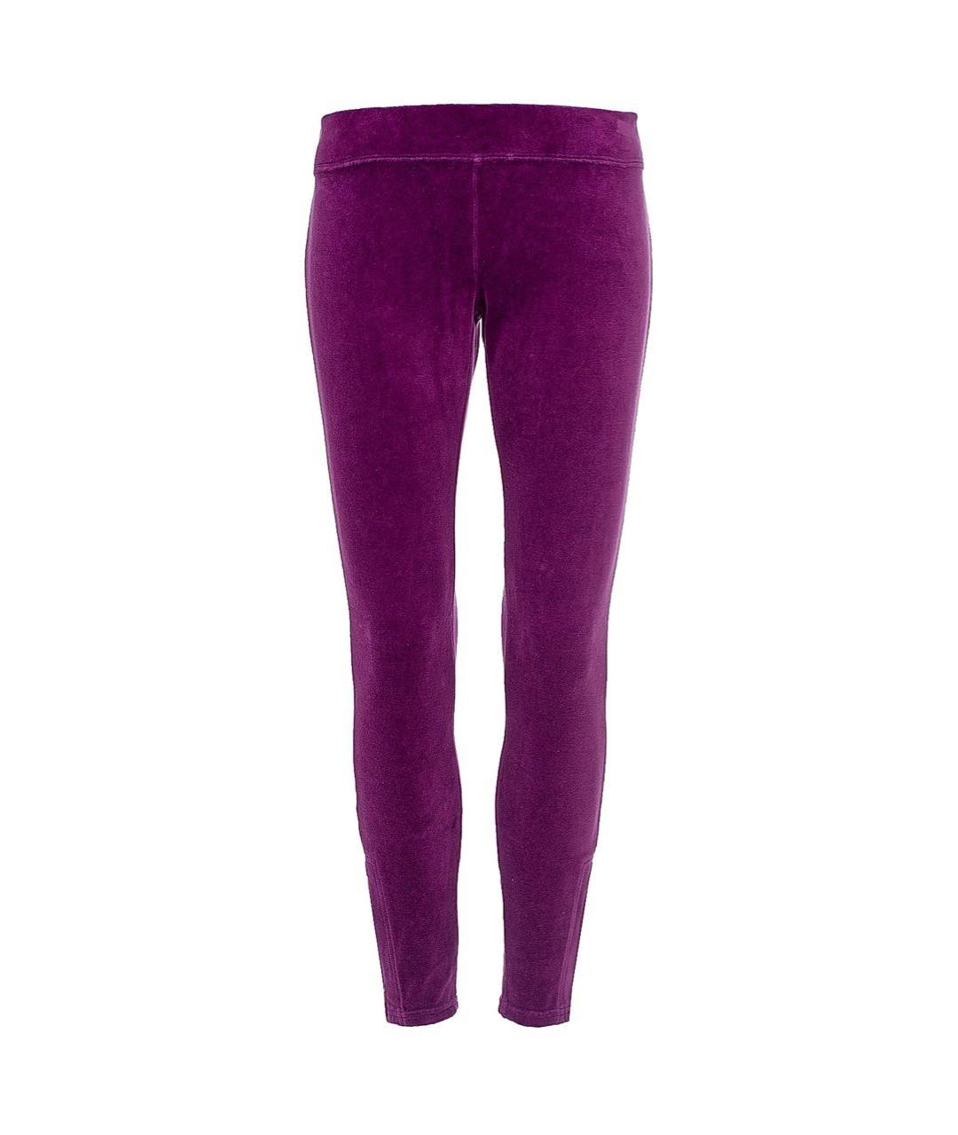 JUICY COUTURE Фиолетовые хлопковые леггинсы и велосипедки, фото 1