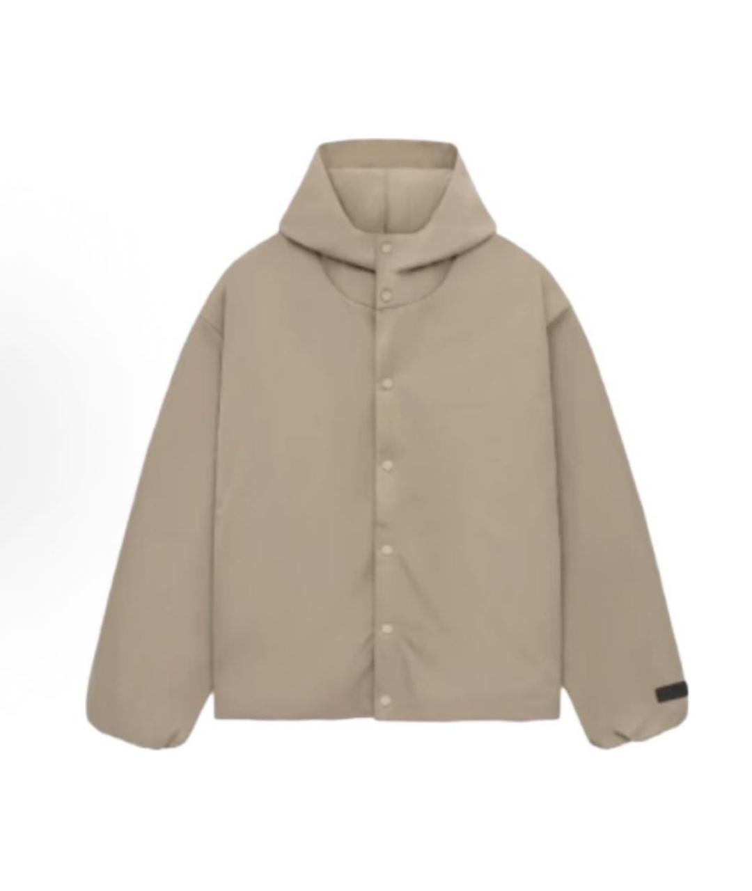 FEAR OF GOD ESSENTIALS Бежевая куртка, фото 7