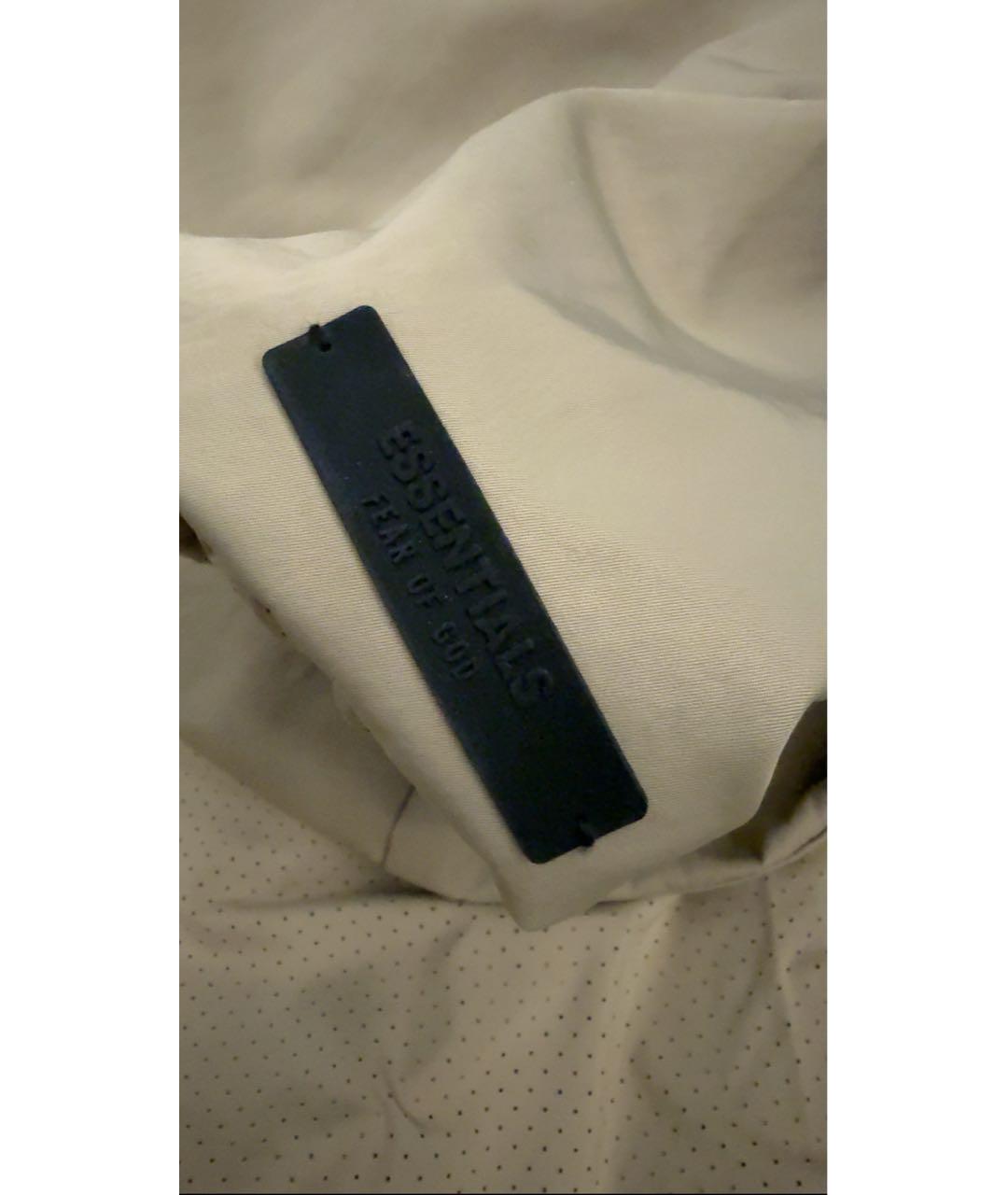FEAR OF GOD ESSENTIALS Бежевая куртка, фото 4