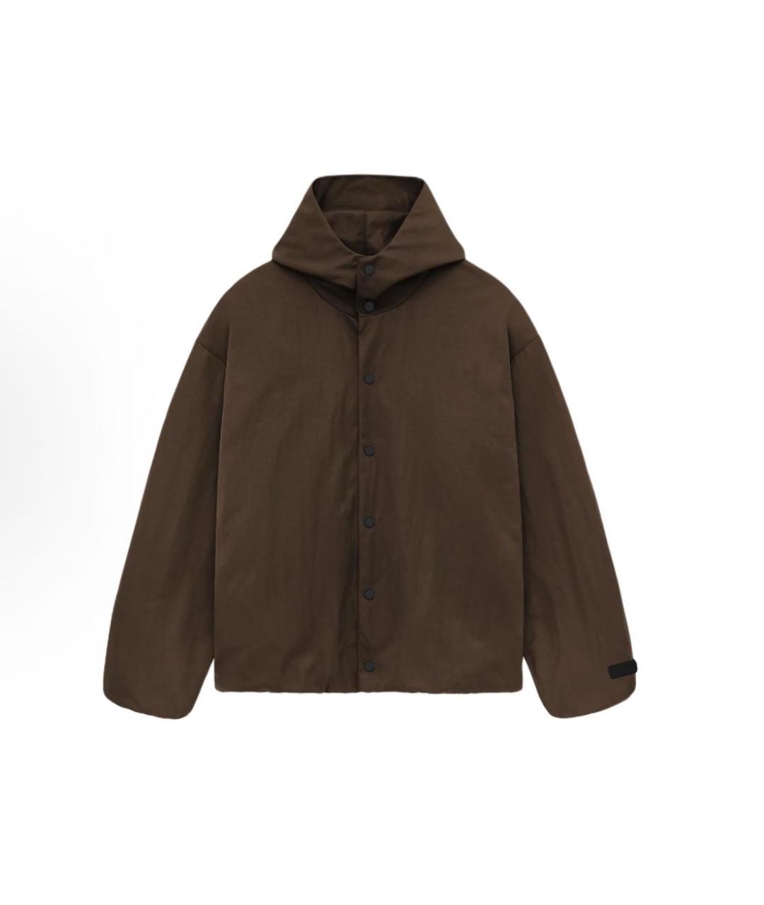 FEAR OF GOD ESSENTIALS Коричневая куртка, фото 8