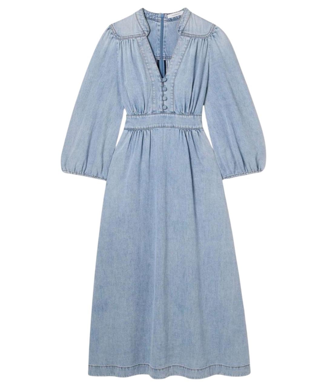 ZIMMERMANN Голубое платье, фото 1