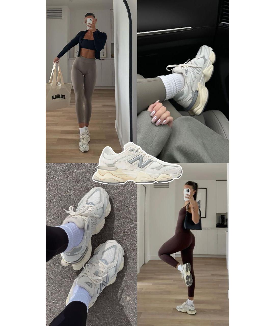 NEW BALANCE Белые замшевые кроссовки, фото 7