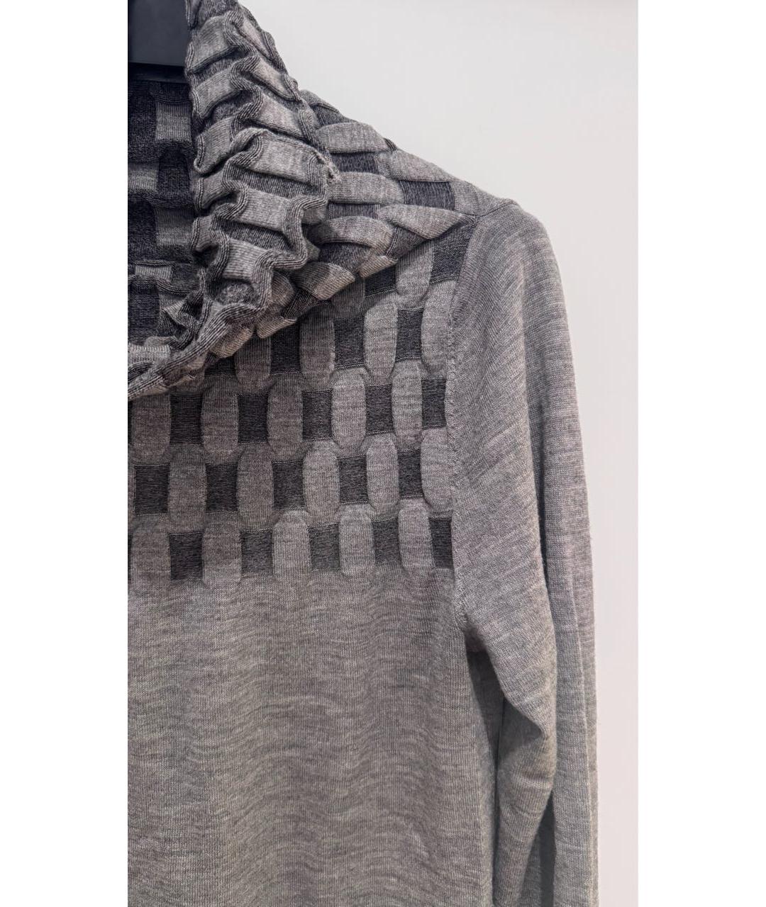MAISON MARGIELA Серый шерстяной джемпер / свитер, фото 3