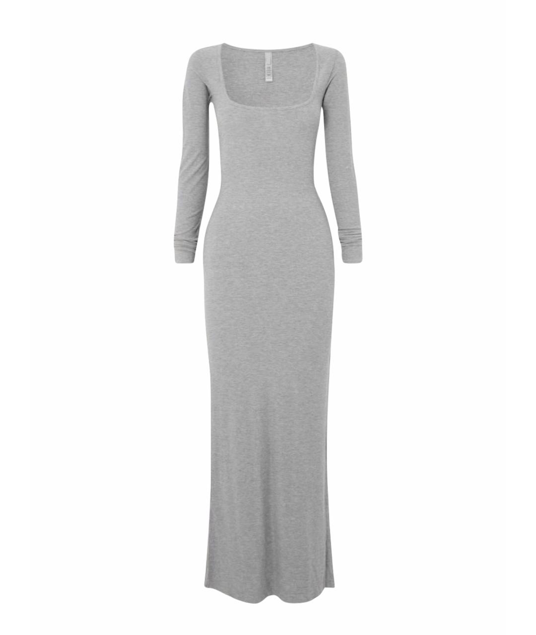SKIMS Серое повседневное платье, фото 1