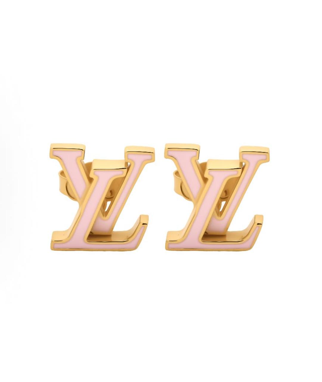 LOUIS VUITTON Розовые серьги, фото 5