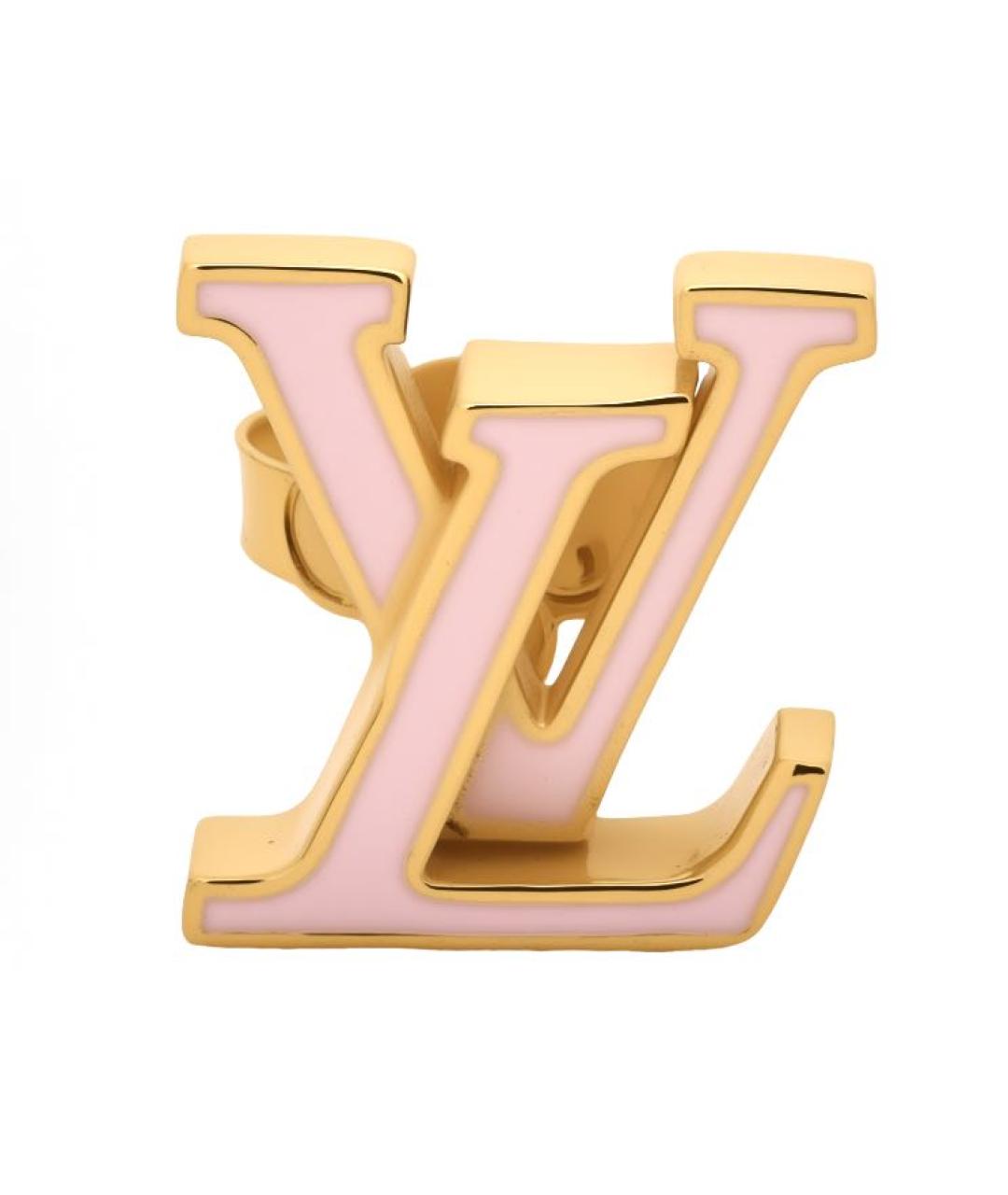 LOUIS VUITTON Розовые серьги, фото 2