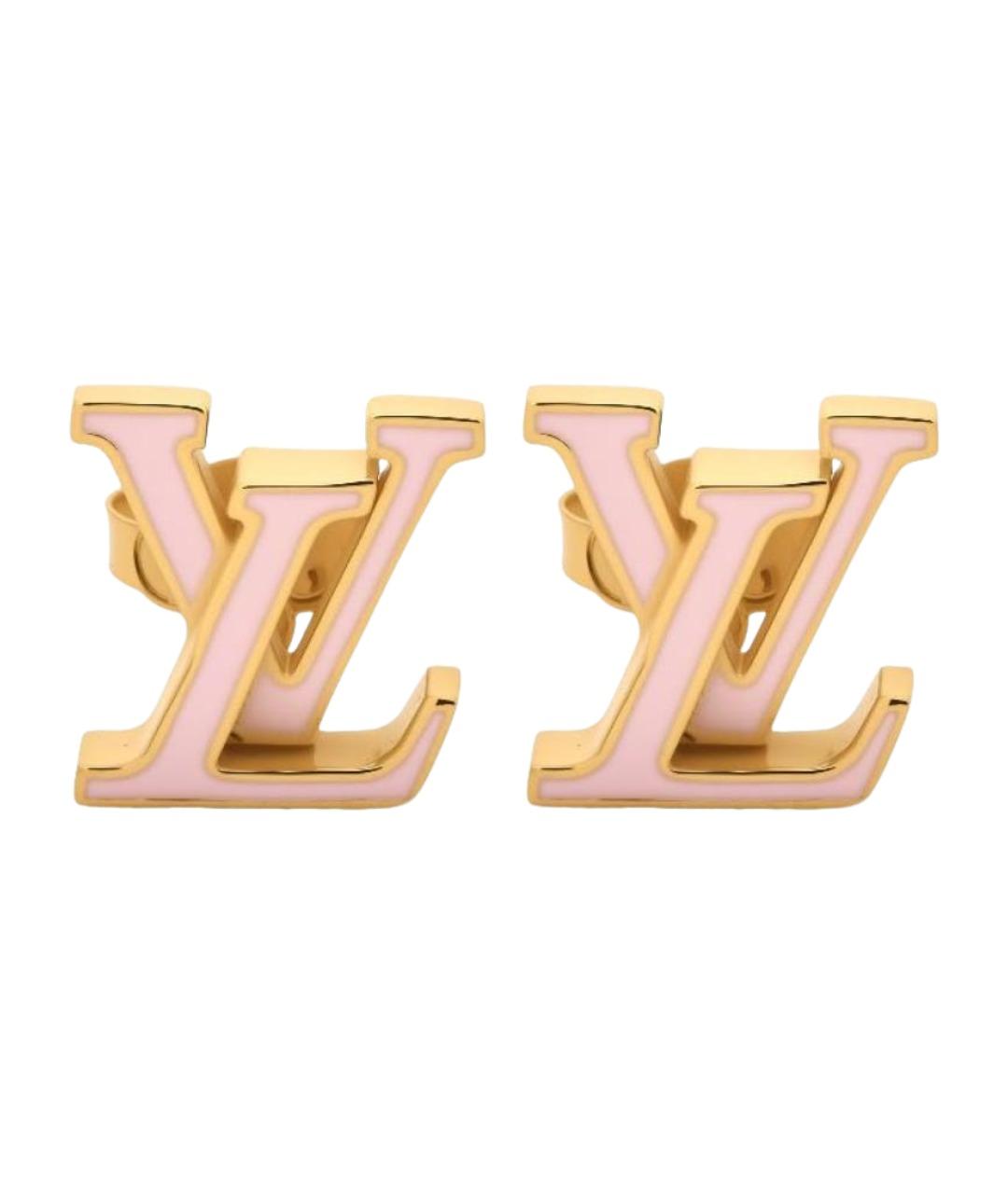 LOUIS VUITTON Розовые серьги, фото 1