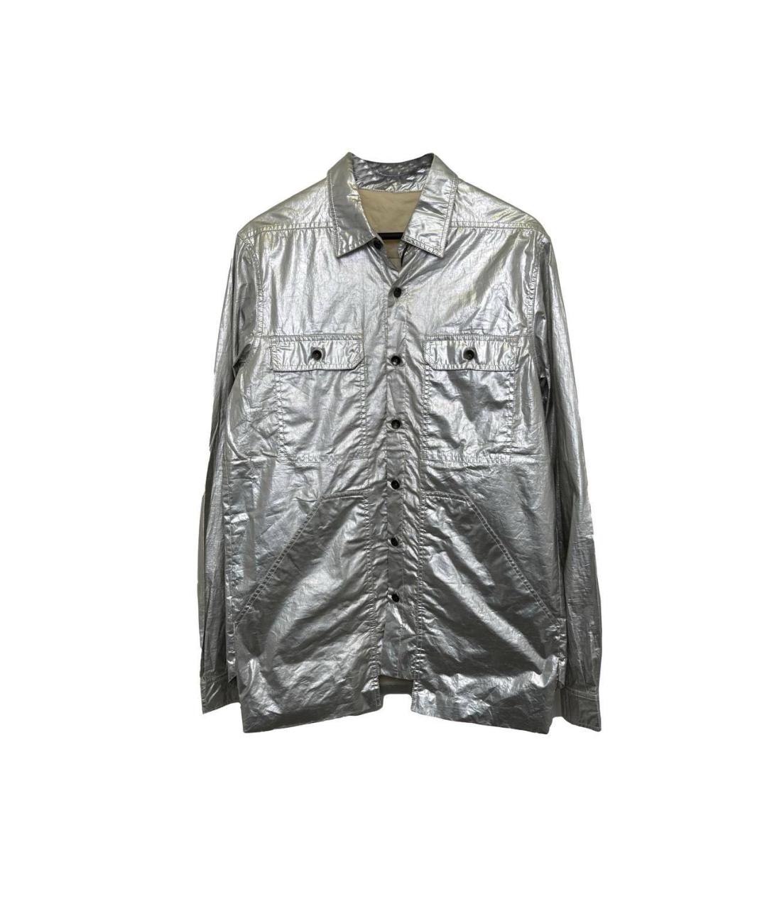 RICK OWENS Серебряная куртка, фото 1