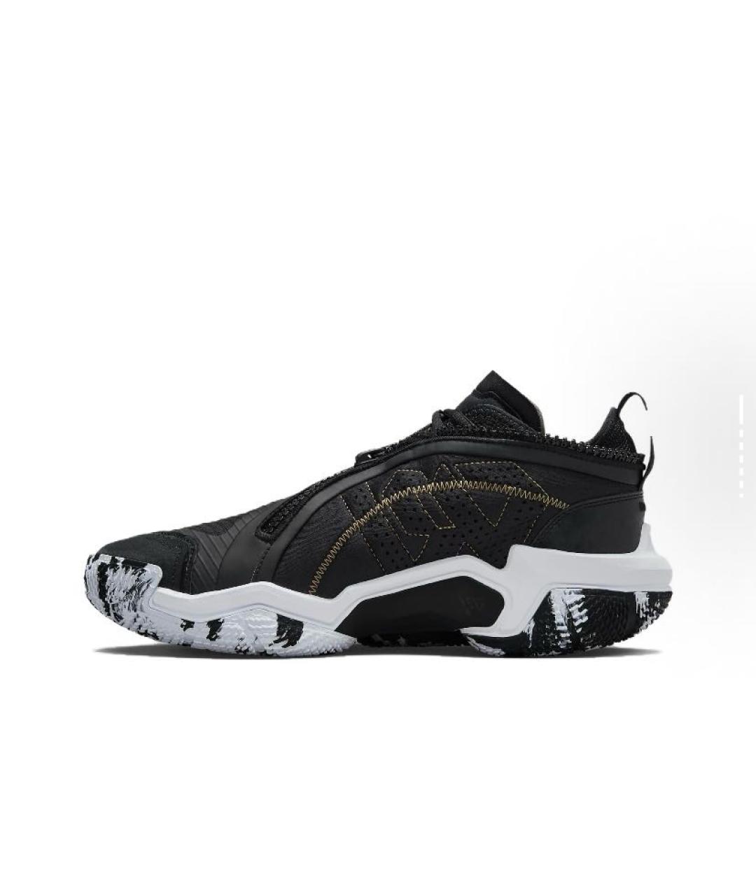 JORDAN Черные текстильные кроссовки, фото 2