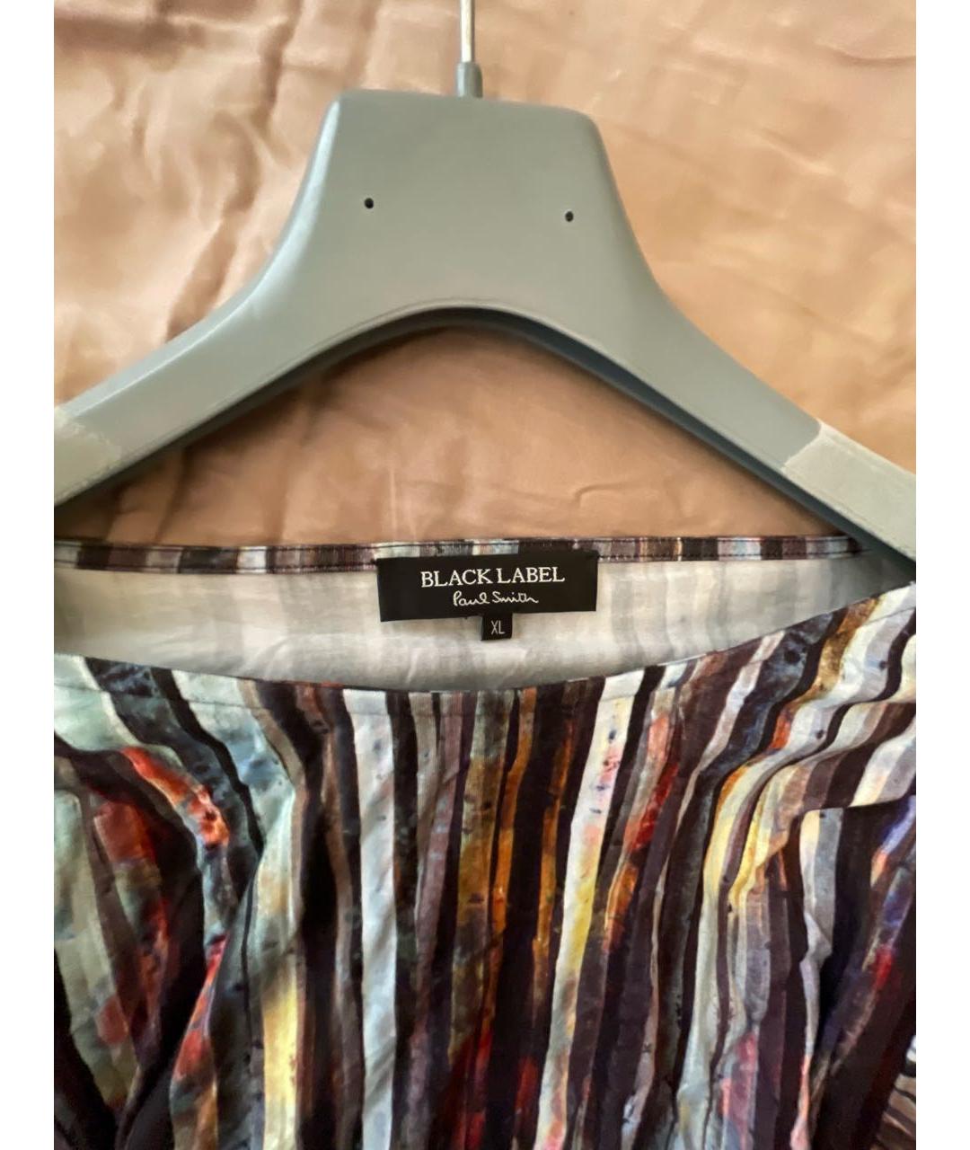 PAUL SMITH Мульти вискозное повседневное платье, фото 3