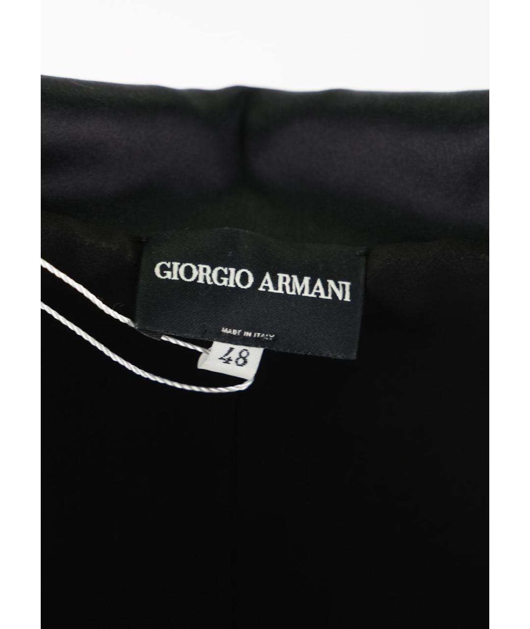 GIORGIO ARMANI Черное шелковое вечернее платье, фото 5