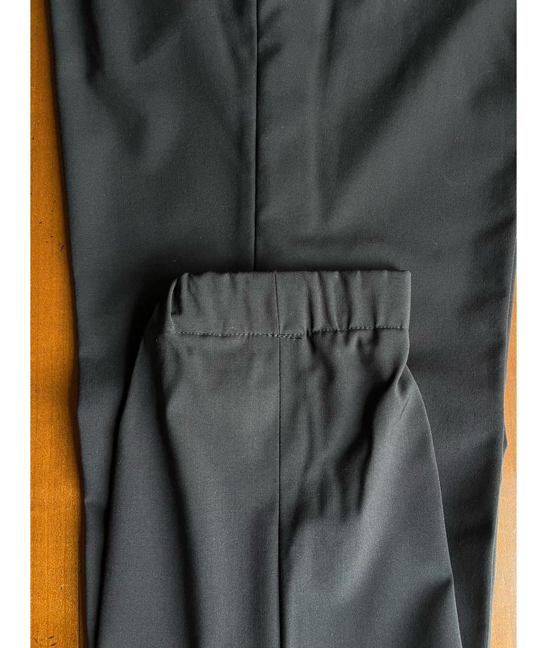 CORNELIANI Темно-синие шерстяные повседневные брюки, фото 7
