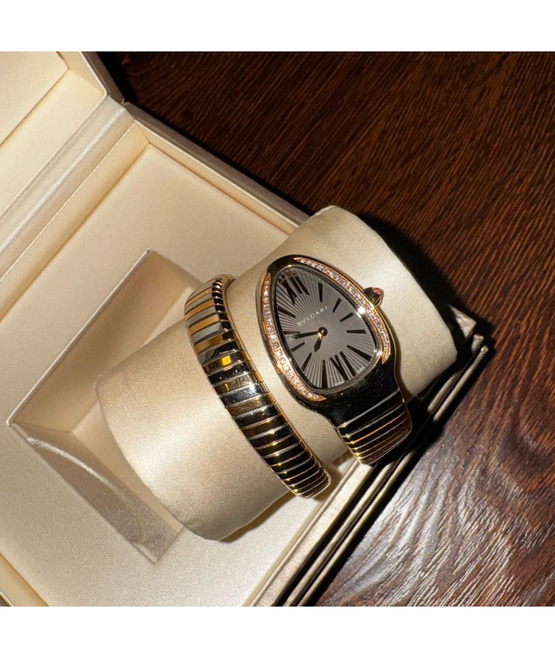 BVLGARI Золотые часы из розового золота, фото 2