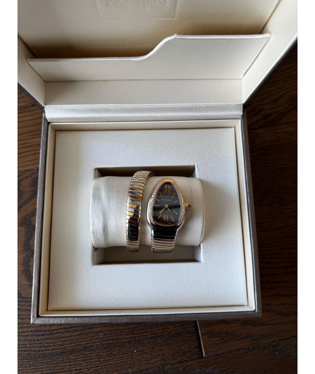 BVLGARI Золотые часы из розового золота, фото 4