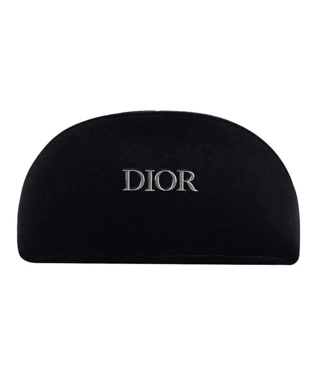 DIOR BEAUTY Черная бархатная косметичка, фото 1
