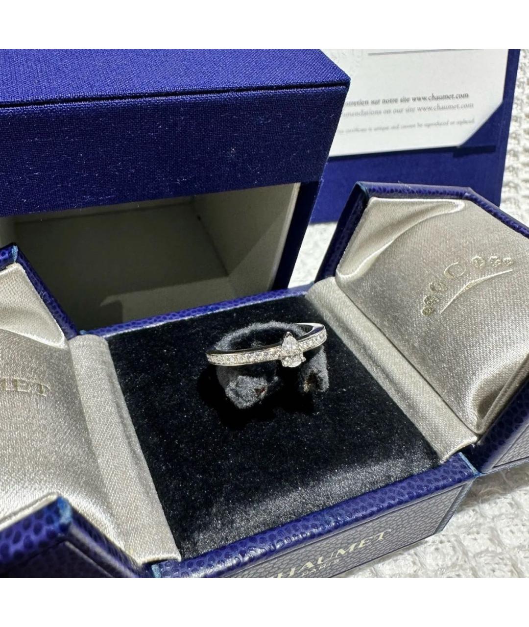 CHAUMET Серебряное кольцо из белого золота, фото 4
