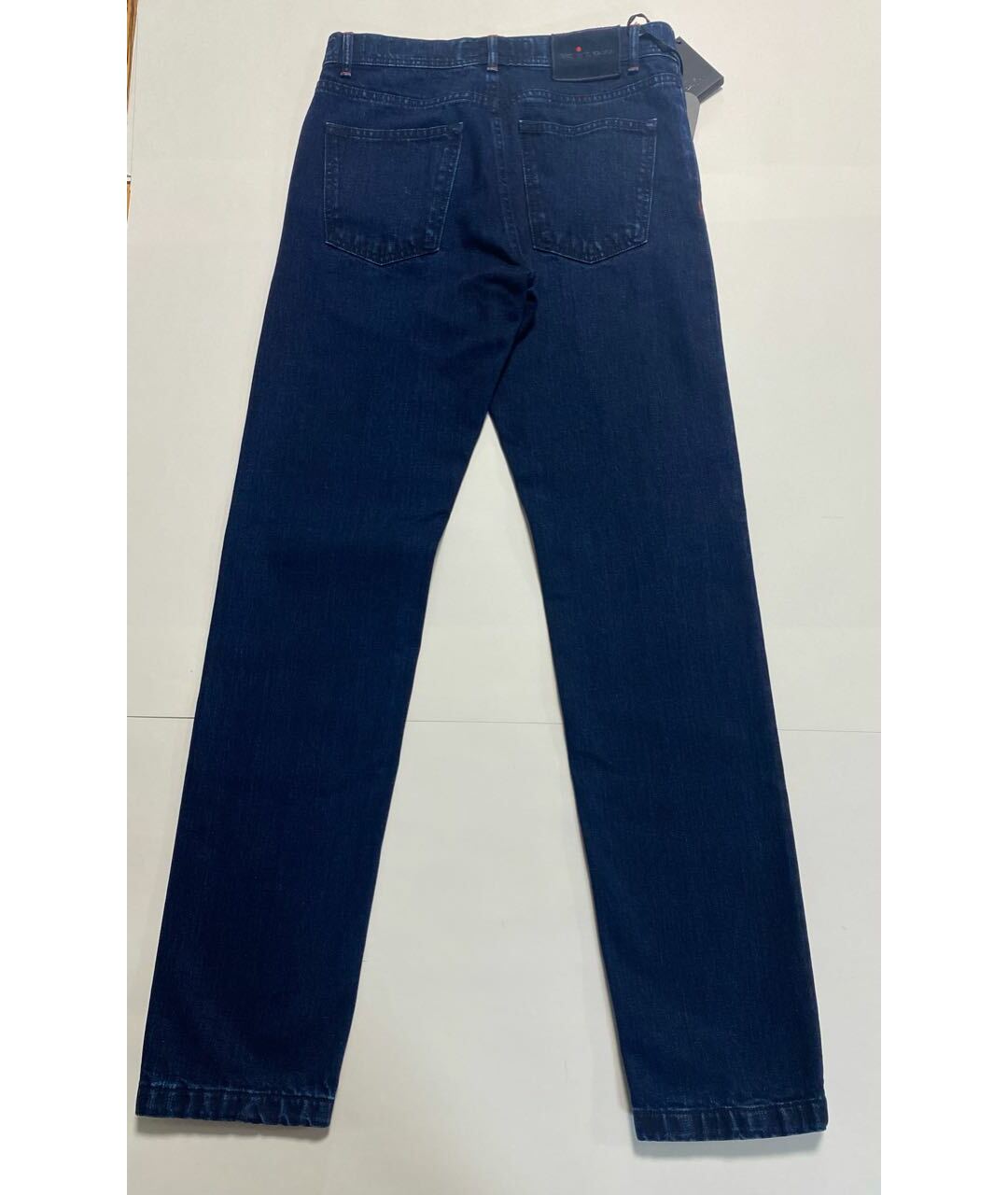 KITON Темно-синие хлопковые джинсы скинни, фото 2
