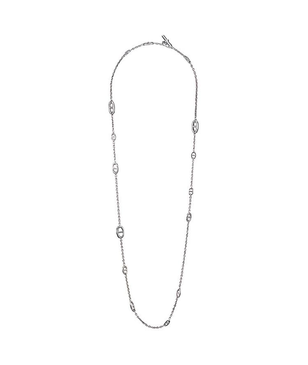 HERMES Серебряная серебряная цепочка, фото 2