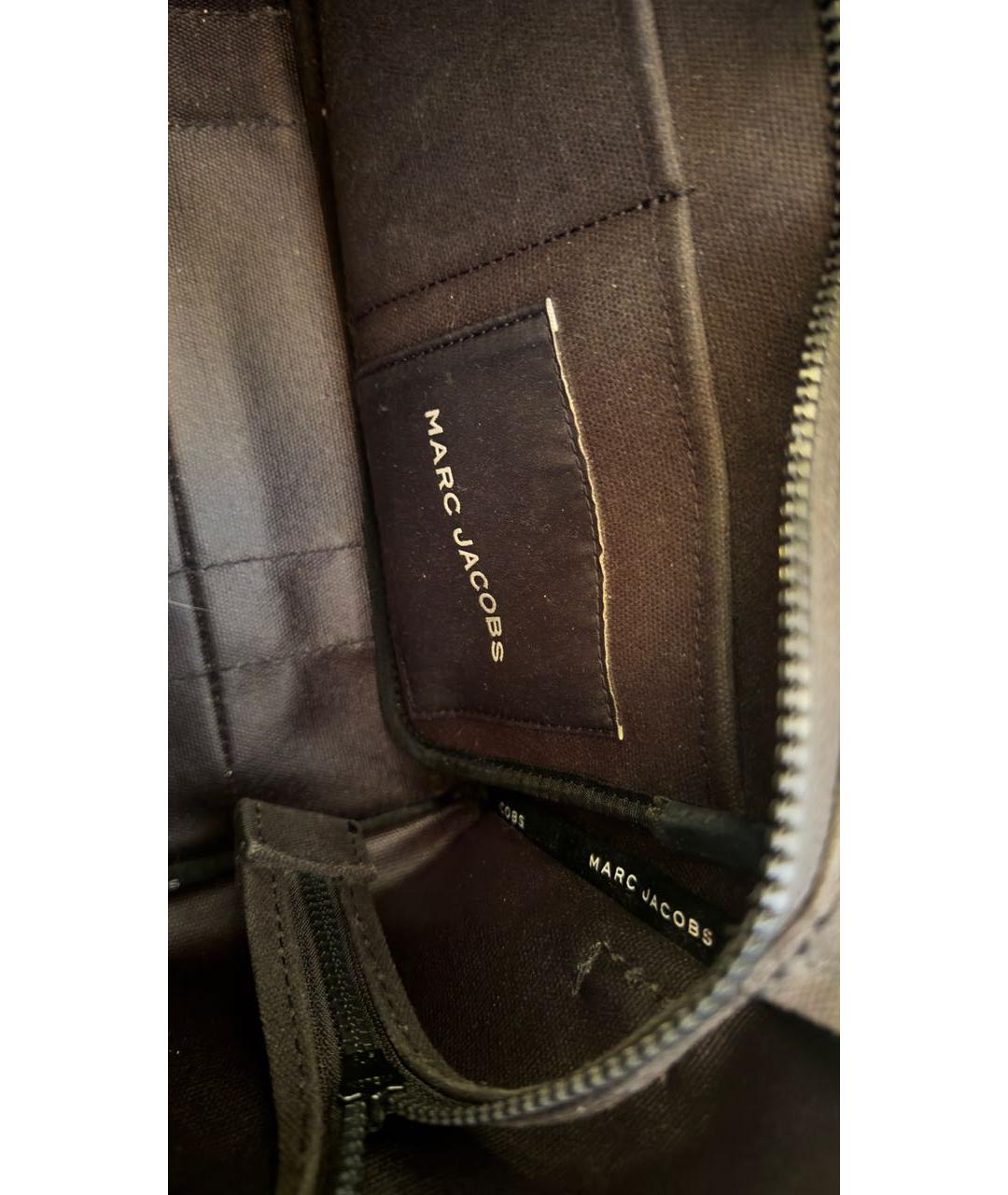 MARC JACOBS Черная сумка тоут, фото 4